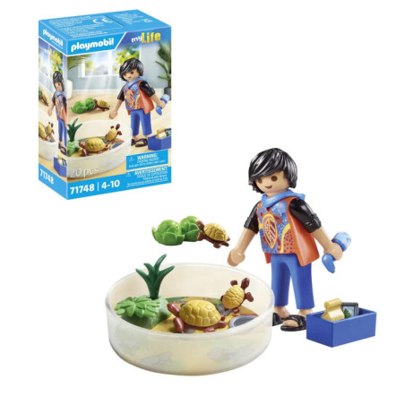 PLAYMOBIL 71748 Schildkröten-Terrarium
