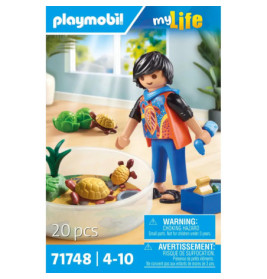 PLAYMOBIL 71748 Schildkröten-Terrarium