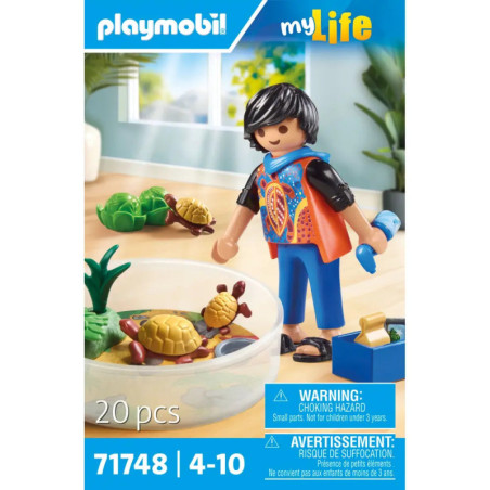 PLAYMOBIL 71748 Schildkröten-Terrarium