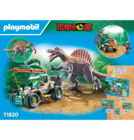 PLAYMOBIL 71820 Spinosaurus-Angriff auf Dino-Ausgrabung