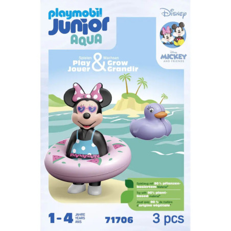 PLAYMOBIL 71706 Junior & Disney: Minnies Strandausflug