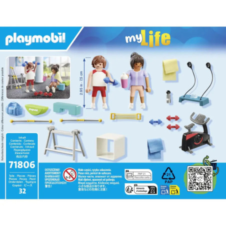 PLAYMOBIL 71806 Fitnesstraining