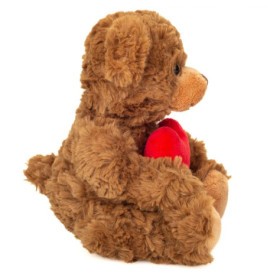 Teddy mit Herz braun 20 cm
