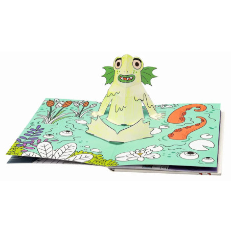 Dein Pop-Up Bastelbuch Monster
