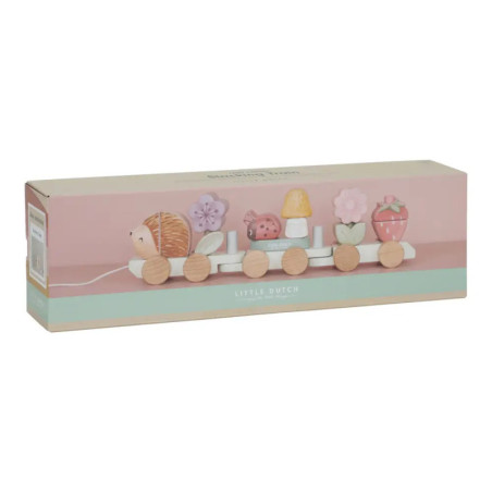 Eisenbahn mit Steck-Formen Igel Fairy Garden