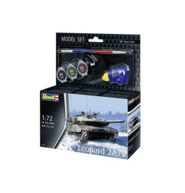 Model Set Leopard 2 A7V, Revell Modellbausatz mit Basiszubehör