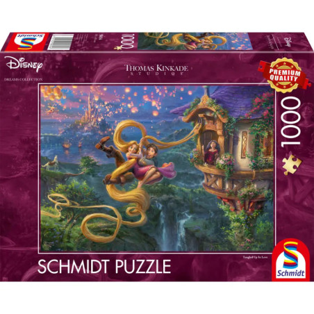 Puzzle Rapunzel Tangled up in Love 1000Teile
