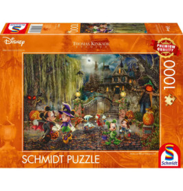 Puzzle Mickey & Minnie Halloween 1000Teile