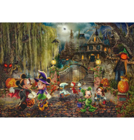 Puzzle Mickey & Minnie Halloween 1000Teile