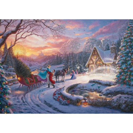 Puzzle Cinderella Bringing Home 1000Teile