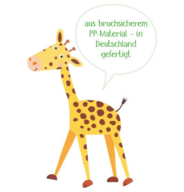 Schale Giraffe - Freche Rasselbande