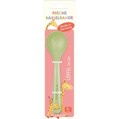 Löffel 2er-Set Giraffe - Freche Rasselbande