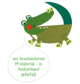 Becher Krokodil - Freche Rasselbande