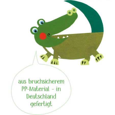 Schale Krokodil - Freche Rasselbande