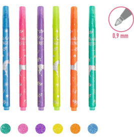 Glitzer-Fineliner - Pferdefreunde
