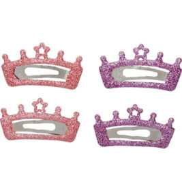 Haarclips Glitzerkrone no.3 - beautiful