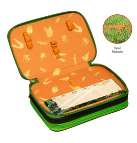 3-fach Federmäppchen - T-Rex World