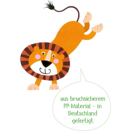 Teller Löwe - Freche Rasselbande