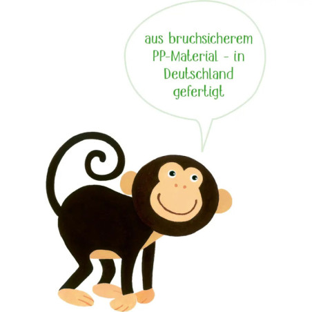 Becher Affe - Freche Rasselbande