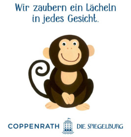 Teller Affe - Freche Rasselbande