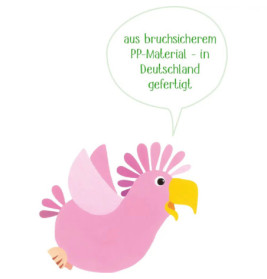 Becher Kakadu - Freche Rasselbande