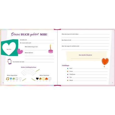 Freundebuch: Friends forever (Write with