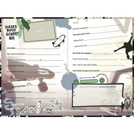 Freundebuch: skate-aid - Best friends