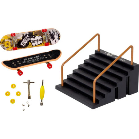 Mini-Skateboard-Set Stairs - skate-aid