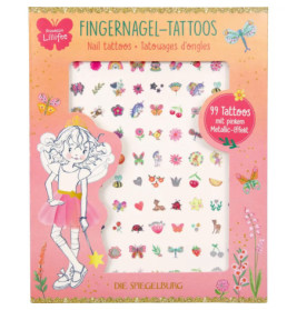 Fingernagel-Tattoos - Prinzessin Lillife