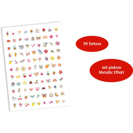 Fingernagel-Tattoos - Prinzessin Lillife