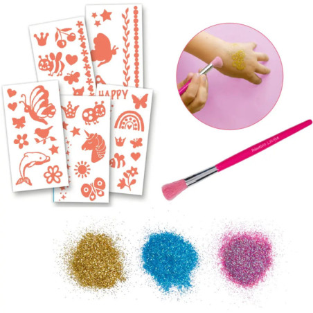 DIY Glitzer-Tattoos - Prinzessin Lillifee DIY Glitzer-Tattoos - Prinzessin Lillifee