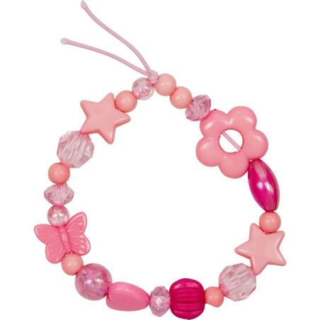 Perlenset Rosa - Einhorn-Paradies