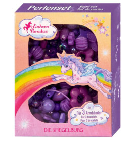 Perlenset Lila - Einhorn-Paradies