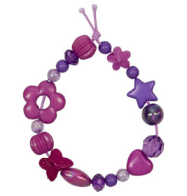 Perlenset Lila - Einhorn-Paradies