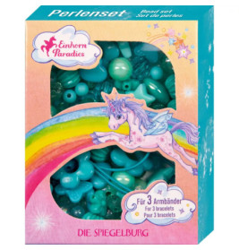 Perlenset Türkis - Einhorn-Paradies