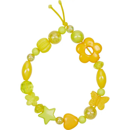 Perlenset Gelb - Einhorn-Paradies