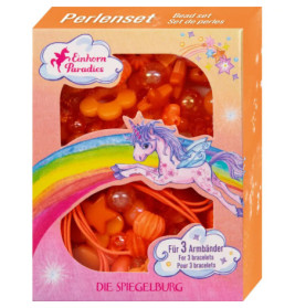 Perlenset Orange - Einhorn-Paradies