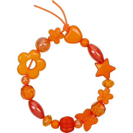 Perlenset Orange - Einhorn-Paradies