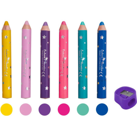 Dicke Buntstifte - Einhorn-Paradies