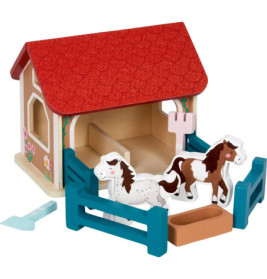 Ponystall Spielset - Mein kl. Ponyhof