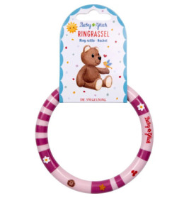 Ringrassel - BabyGlück, rosa