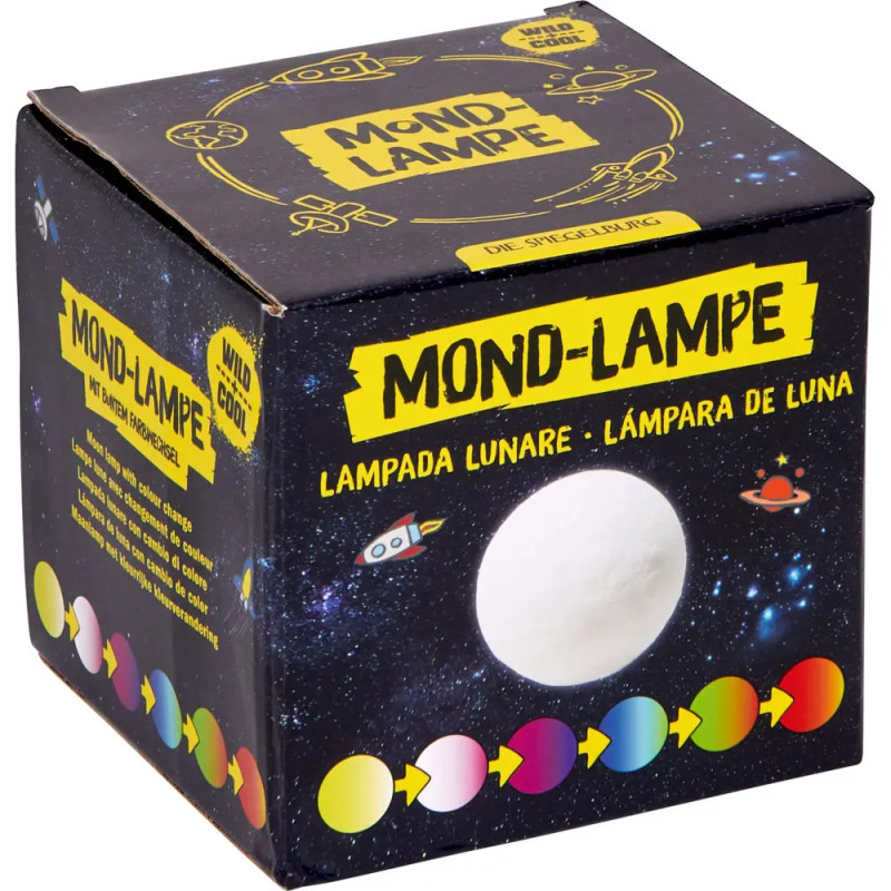 Mond-Lampe (mit Farbwechsel) - Wild+Cool