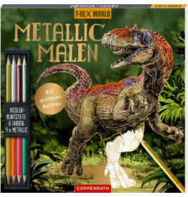 Metallic-Malen Allosaurus - T-Rex World
