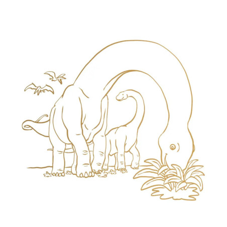 Metallic-Malen Allosaurus - T-Rex World