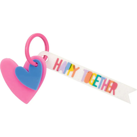 Schlüsselanhänger Herz - Happy together,