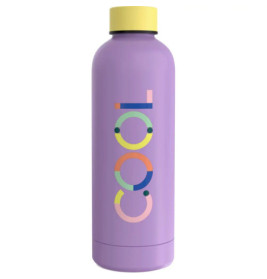 Isolierflasche, flieder - TO GO (ca. 0,5 l)