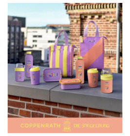 Isolierflasche, flieder - TO GO (ca. 0,5 l)