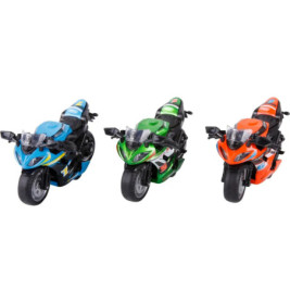 Speedzone D C Motorräder mit Licht & Sound, 3-fach sortiert