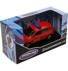 Speedzone D C Einsatzfahrzeuge, 2-fach sortiert, 1:43, Rückzug