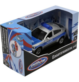 Speedzone D C Einsatzfahrzeuge, 2-fach sortiert, 1:43, Rückzug